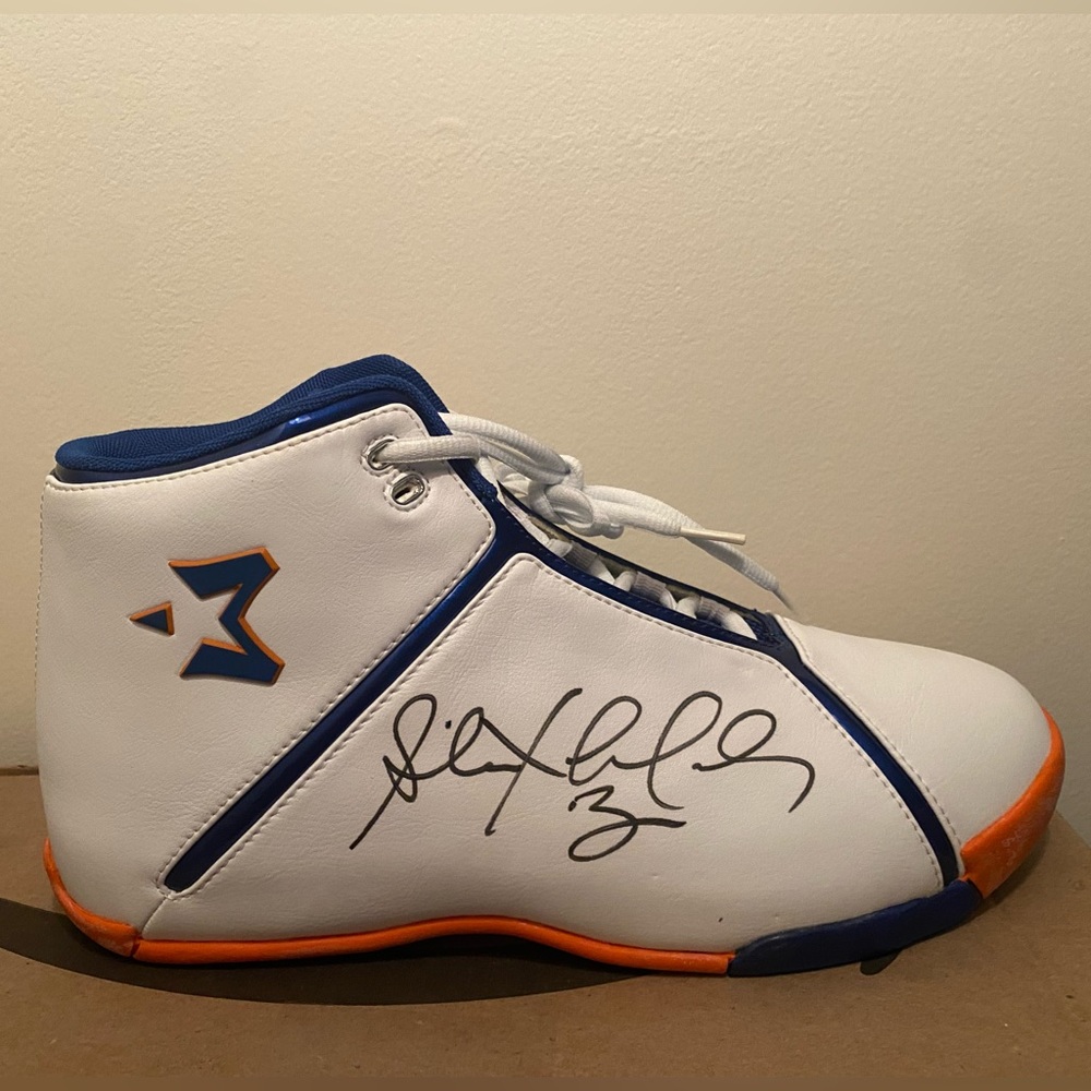 Autographed Starbury Sneakers - collectible